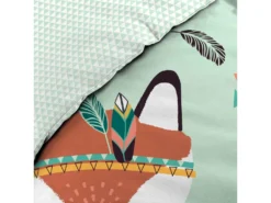 Parure De Lit Enfant Princesse Renardeau 140x200 Cm -Herman Miller Magasin linge de lit 21302273