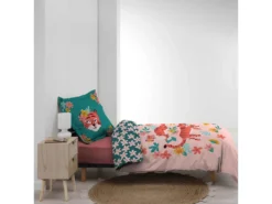 Parure De Lit Enfant Princesse Tigrella 140x200 Cm -Herman Miller Magasin linge de lit 21302279