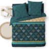Housse Couette + Taies 220 X 240 Cm Triad