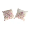 2 Taies D'oreiller En Coton IZAMAL 65x65 Cm Beige