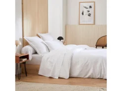 Taie D'oreiller 65x65 Cm Satin De Coton GRAND HÔTEL Blanc