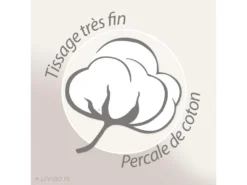 Drap Plat 240x310 Cm Percale Coton ROMY Ambre -Herman Miller Magasin linge de lit 22966803