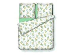 Parure De Lit En Satin 80 Fils/cm² - Housse De Couette 220 X 240 Cm + 2 Taies D'oreiller 63 X 63 Cm - Multicolore - BOCAGE