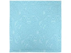 Parure De Lit 240x220 Cm Satin De Coton PANTHEON Bleu Clair -Herman Miller Magasin linge de lit 8855809