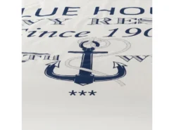 Parure De Lit 240x220 Cm Coton Issu De L'agriculture Biologique RESORT Bleu -Herman Miller Magasin linge de lit 8855959