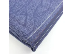 Parure De Lit 260x240 Cm Satin De Coton VENDOME Bleu Foncé -Herman Miller Magasin linge de lit 8856387