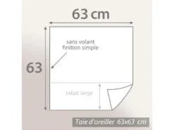 Parure De Lit 140x200 Cm Coton CLARA Rose Poudré -Herman Miller Magasin linge de lit 8860269