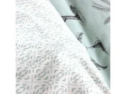 Parure De Lit 240x220 Cm Coton Issu De L'agriculture Biologique PASSADA Bleu Océan -Herman Miller Magasin linge de lit 8862351