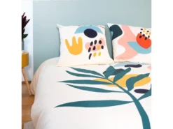 Parure De Lit 260x240 Cm Coton ESPIE Ecru 3 Pièces -Herman Miller Magasin linge de lit 8864671