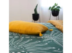 Parure De Lit 240x220 Cm Coton Bci Adouci MAZIA Vert 3 Pièces 10 Parure De Lit 240x220 Cm Coton Bci Adouci MAZIA Vert 3 Pièces -Herman Miller Magasin linge de lit 8864817