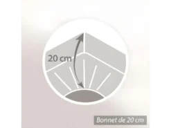 Drap Housse Uni 60x120 Cm Coton ALTO Jaune Bourdon -Herman Miller Magasin linge de lit 8887467