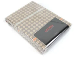 Housse De Couette 260x240 Cm Satin De Coton DAUPHINE Marron -Herman Miller Magasin linge de lit 9051197