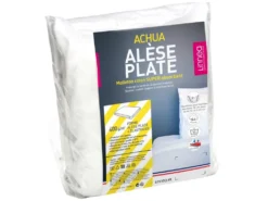 Alèse Plate 140x200 Cm ACHUA Molleton Coton 400 G/m2 Matelas 15cm à 23cm
