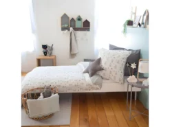 Housse De Couette 140x200 Cm + 1 Taie D'oreiller 63x63 Cm Gaze De Coton Foret -Herman Miller Magasin linge de lit 9461613