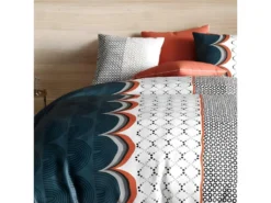 Housse De Couette 140x200 Cm + 1 Taie D'oreiller 63x63 Cm Coton Antan -Herman Miller Magasin linge de lit 9461687