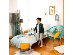 Housse De Couette Réversible 140x200 Cm + 1 Taie D'oreiller 63x63 Cm Coton Dilia -Herman Miller Magasin linge de lit 9463995