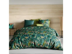 Housse De Couette 240x260 Cm + 2 Taies D'oreiller 63x63 Cm Coton Zania