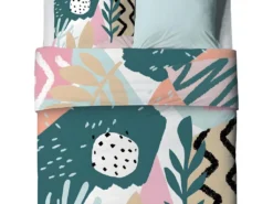 Housse De Couette 220x240 Cm + 2 Taies D'oreiller 65x65 Cm Coton Emilia 6 Housse De Couette 220x240 Cm + 2 Taies D'oreiller 65x65 Cm Coton Emilia -Herman Miller Magasin linge de lit 9464563