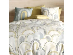 Housse De Couette 140x200 Cm + 1 Taie D'oreiller 63x63 Cm Coton Colize -Herman Miller Magasin linge de lit 9464611