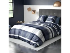 Housse De Couette 140x200 Cm + 1 Taie D'oreiller 63x63 Cm Microfibre Scottish -Herman Miller Magasin linge de lit 9465511