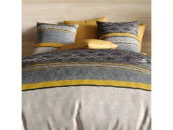 Housse De Couette 220x240 Cm + 2 Taies D'oreiller 63x63 Cm Coton Delmas 6 Housse De Couette 220x240 Cm + 2 Taies D'oreiller 63x63 Cm Coton Delmas -Herman Miller Magasin linge de lit 9465869