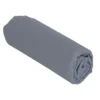 BELLECOUR LITERIE | Alèse B-SENSIBLE Gris Anthracite 90x190 Cm | Impermeable & Anti-acariens