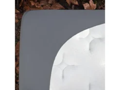 BELLECOUR LITERIE | Alèse B-SENSIBLE Gris Anthracite 90x190 Cm | Impermeable & Anti-acariens -Herman Miller Magasin linge de lit 9608023