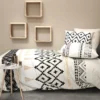 Parure De Couette 100% Coton 57 Fils 240x260 Bohème