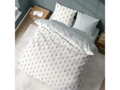 Housse De Couette 240x260 + 2 Taies D'oreiller 63x63 Microfibre Paonty -Herman Miller Magasin linge de lit 9892903