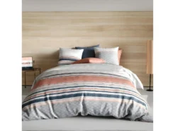 Housse De Couette 140x200 Cm + 1 Taie D'oreiller 63x63 Cm Coton Chakra