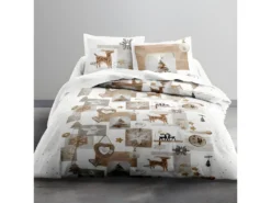 Parure De Lit Coton 220x240 Cm Today Snow Deer
