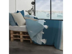 Housse De Couette 240x260 Cm + 2 Taies D'oreiller 65x65 Cm Coton Regate -Herman Miller Magasin linge de lit 9894337