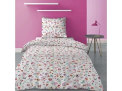 Parure De Lit - Housse De Couette 100% Polyester 60 Gsm Liberty : Taille - 140 X 200 Cm