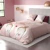 Housse De Couette 140x200 + 1 Taie D'oreiller 100% Coton Blogueuse