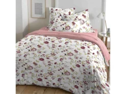 Housse De Couette 220x240 + 2 Taies D'oreiller 63x63 Cm Coton Klothilde Multico