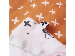 Housse De Couette 140x200 + 1 Taie D'oreiller 63x63 Cm Coton Charlie -Herman Miller Magasin linge de lit 9895119