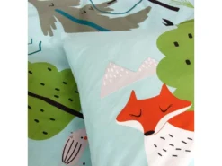 Housse De Couette 140x200 + 1 Taie D'oreiller 63x63 Coton Bio Save The Planet -Herman Miller Magasin linge de lit 9895835