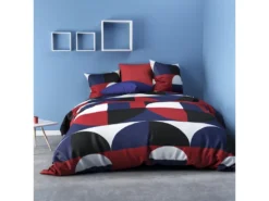 Parure De Lit - Housse De Couette 100% Coton 57 Fils Knivik : Taille - 240 X 260 Cm