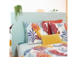 Housse De Couette 220x240 + 2 Taies D'oreiller 63x63 Coton Matty -Herman Miller Magasin linge de lit 9896327