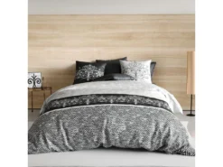 Housse De Couette 240x260 + 2 Taies D'oreiller 65x65 Cm Coton Tayla