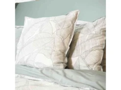 Housse De Couette 220x240 + 2 Taies D'oreiller 63x63 Lin Métis Lavé Pampelune -Herman Miller Magasin linge de lit 9896957