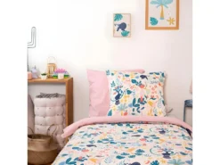 Housse De Couette 140x200 Cm + 1 Taie D'oreiller 63x63 Cm Polycoton Sybille -Herman Miller Magasin linge de lit 9897611