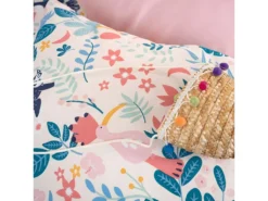 Housse De Couette 140x200 Cm + 1 Taie D'oreiller 63x63 Cm Polycoton Sybille -Herman Miller Magasin linge de lit 9897615