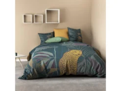 Parure De Couette 100% Coton Wayapi : Taille - 220 X 240 Cm