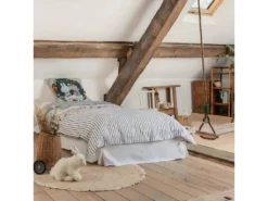 Housse De Couette 140x200 Cm + 1 Taie D'oreiller 63x63 Cm Coton Jardinage