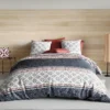 Housse De Couette 240x260 Cm + 2 Taies D'oreiller 65x65 Cm Coton Sergio