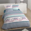 Parure De Couette 100% Coton 57 Fils Bophal : Taille - 240 X 260 Cm