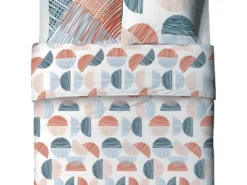 Housse De Couette 240x260 Cm + 2 Taies D'oreiller 65x65 Cm Coton Halley -Herman Miller Magasin linge de lit 9899497