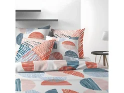 Housse De Couette 240x260 Cm + 2 Taies D'oreiller 65x65 Cm Coton Halley -Herman Miller Magasin linge de lit 9899499