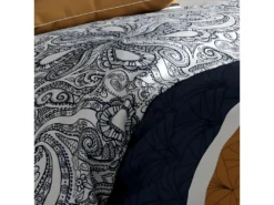 Housse De Couette 140x200 Cm + 1 Taie D'oreiller 63x63 Cm Coton Dakota -Herman Miller Magasin linge de lit 9899515